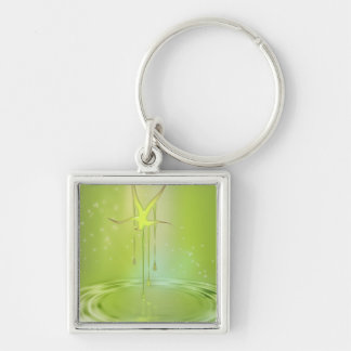 Porte-clés Porte - clé étoile en chute