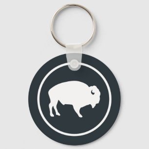 Porte-clés Porte - clé extérieur de Buffalo blanc