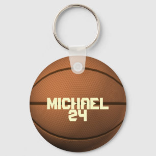 Porte-clés Porte - clé fait sur commande de basket-ball de