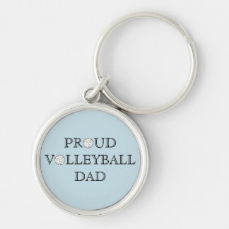 Porte-clés Porte - clé fier de papa de volleyball