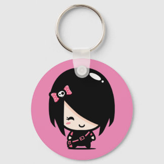 Porte-clés porte - clé fille emo