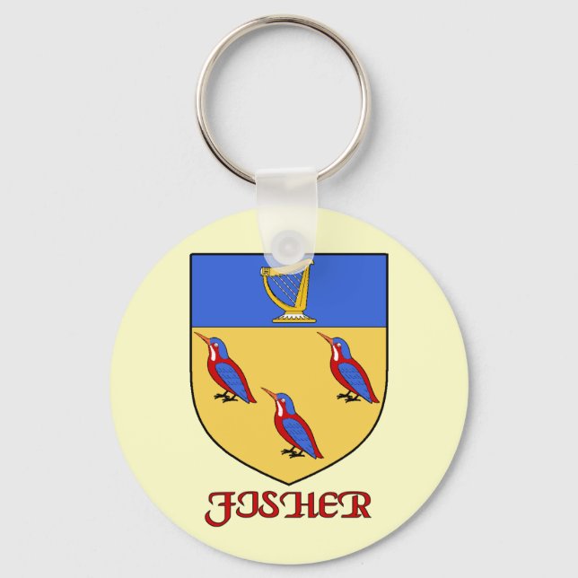 Porte-clés Porte - clé Fisher Family Shield (Recto)