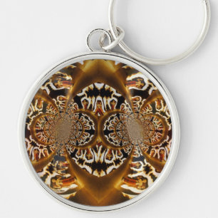 Porte-clés Porte - clé Flames d'art fractal
