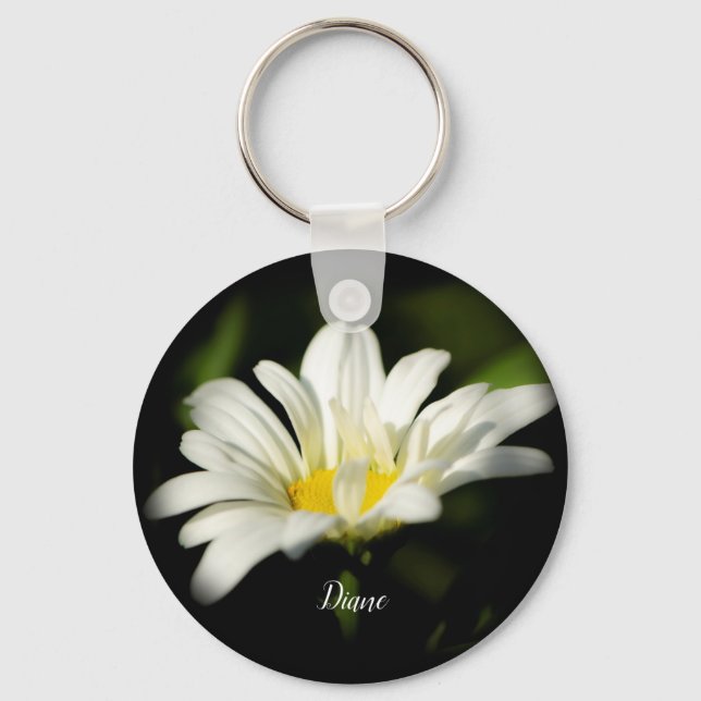 Porte-clés Porte - clé Fleur sauvage Oxeye Daisy (Recto)