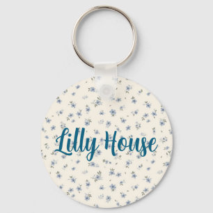 Porte-clés porte - clé floral