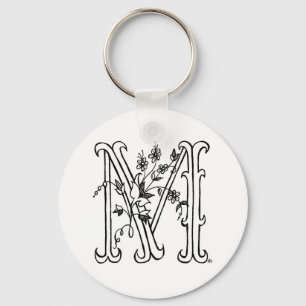 Porte-clés Porte - clé floral de M