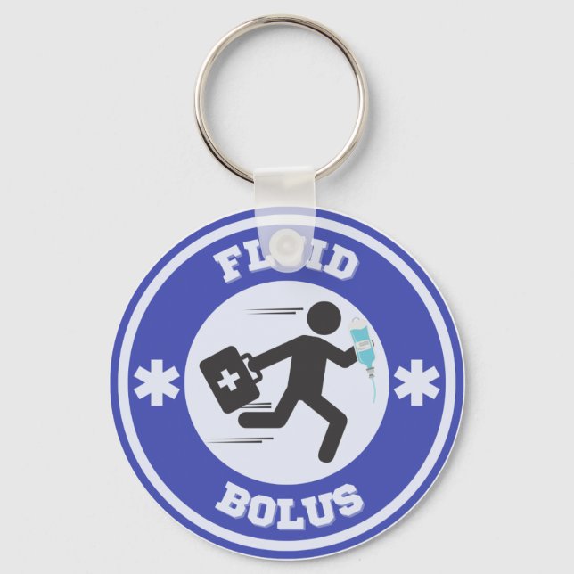 Porte-clés Porte - clé Fluid Bolus (Recto)