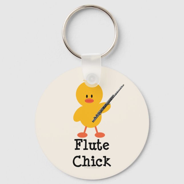 Porte-clés Porte - clé Flute Chick (Recto)