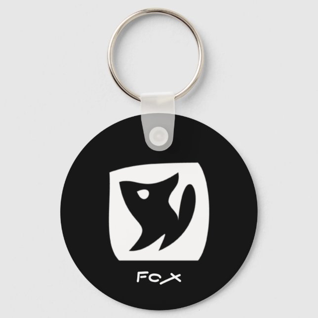 Porte-clés Porte - clé Fox (Recto)