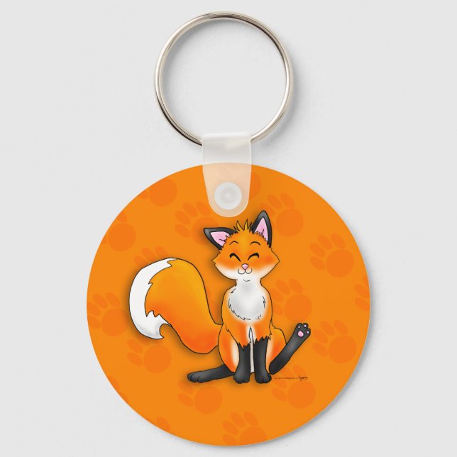 Porte-clés Porte - clé Fox (Recto)