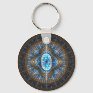 Porte-clés porte - clé fractal