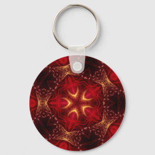 Porte-clés Porte - clé fractal RedRoyale