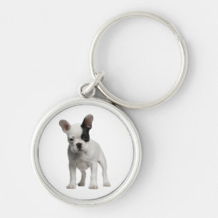Porte-clés Porte - clé français de Chien à chiots