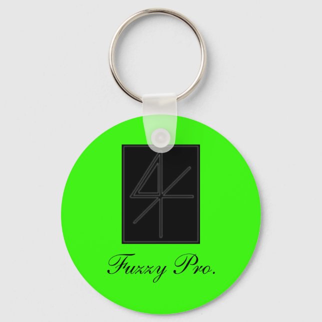 Porte-clés Porte - clé Fuzzy Pro (Recto)
