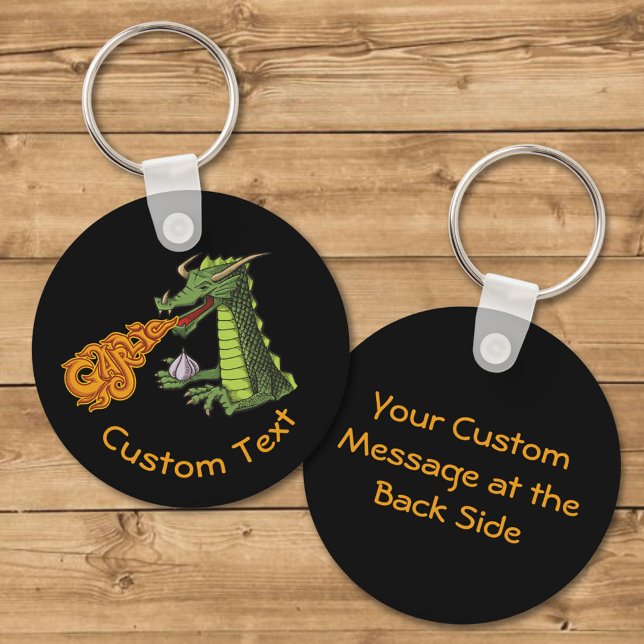 Porte-clés Porte - clé Garlic Dragon (Créateur téléchargé)