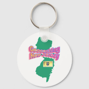Porte-clés Porte - clé Geocaching New Jersey