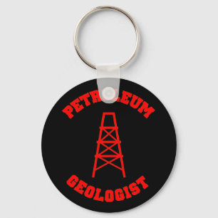 Porte-clés Porte - clé géologue pétrolier
