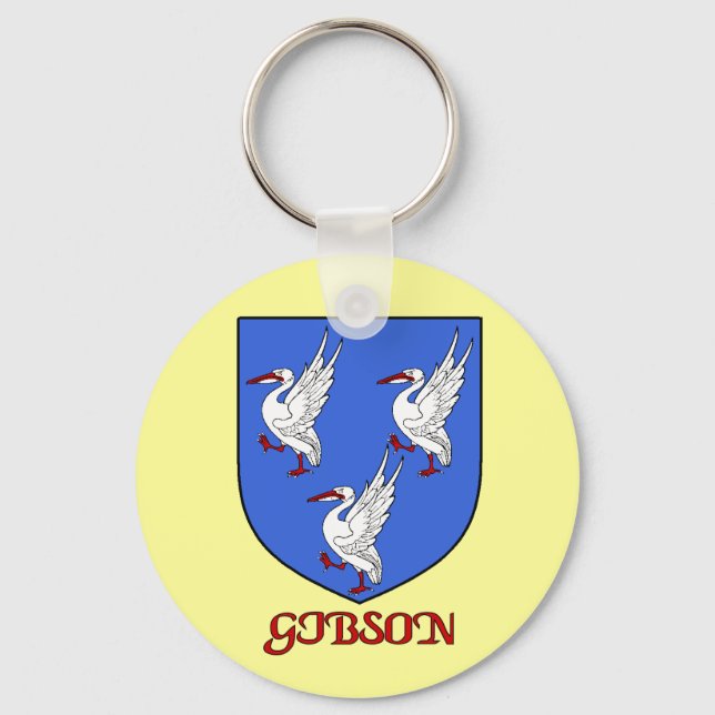 Porte-clés Porte - clé Gibson Family Shield (Recto)