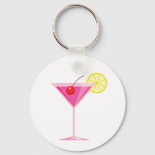 Porte-clés Porte - clé Girly de cocktail