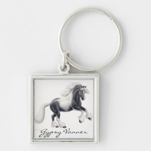 Porte-clés Porte - clé gitan personnalisable de cheval d'ép