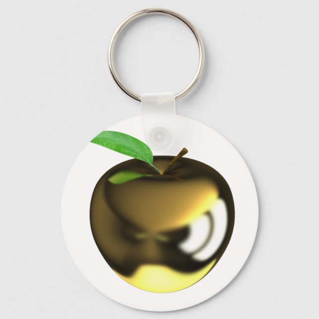 Porte-clés Porte - clé Gold Apple (Recto)