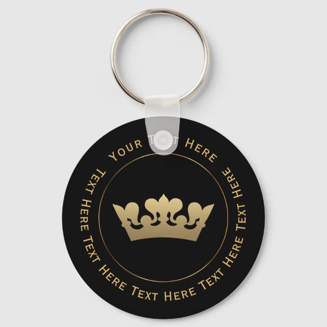 Porte-clés Porte - clé Gold Crown (Recto)