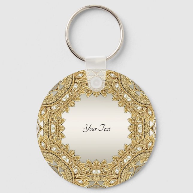 Porte-clés Porte - clé Gold Ornate (Recto)