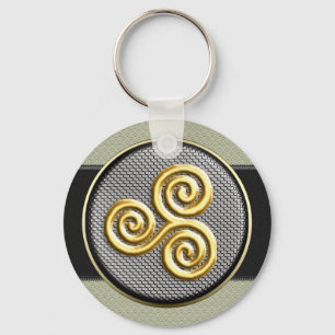 Porte-clés Porte - clé Golden Triskele