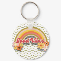 Porte - clé Good Vibes