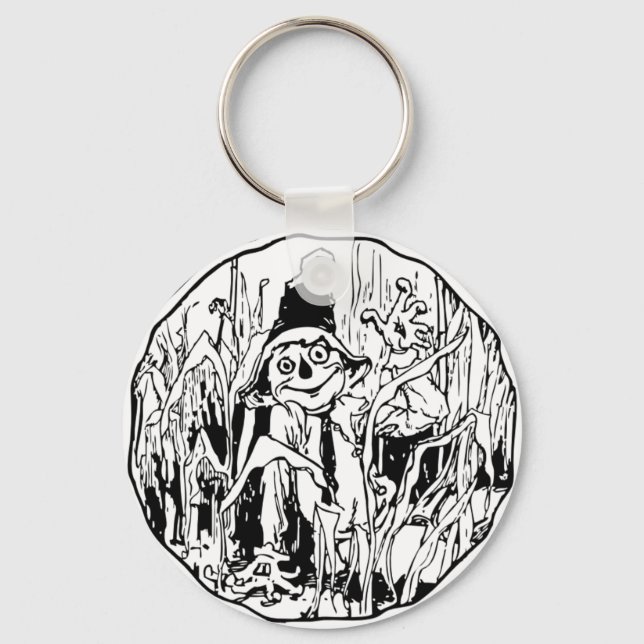 Porte-clés Porte - clé Halloween Scarecrow (Recto)