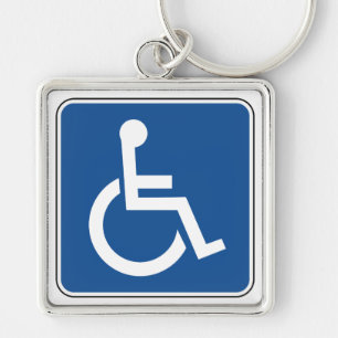 Porte-clés Porte - clé handicapé