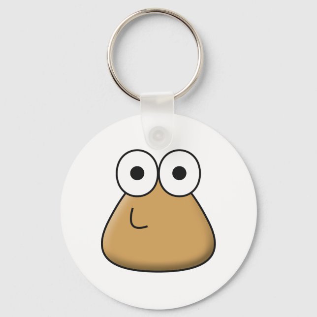 Porte-clés Porte - clé - Happy Baby Pou (Recto)