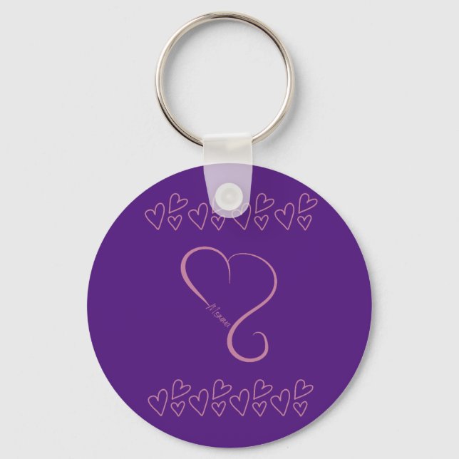 Porte-clés Porte - clé Heart Momma (Recto)