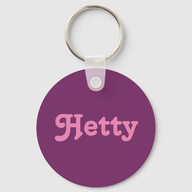 Porte-clés Porte - clé Hetty (Recto)