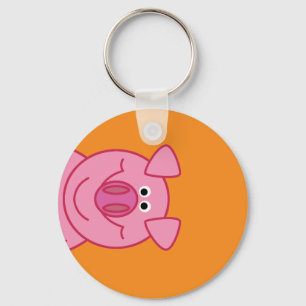 PORTE-CLÉS PORTE - CLÉ HEUREUX DE PORC