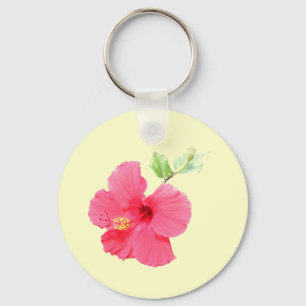 Porte-clés Porte - clé Hibiscus personnalisable