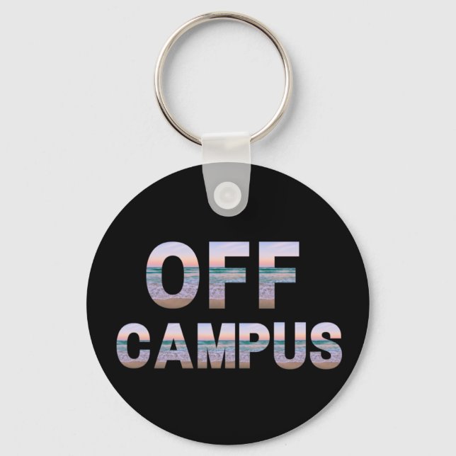 Porte-clés Porte - clé hors campus (Recto)