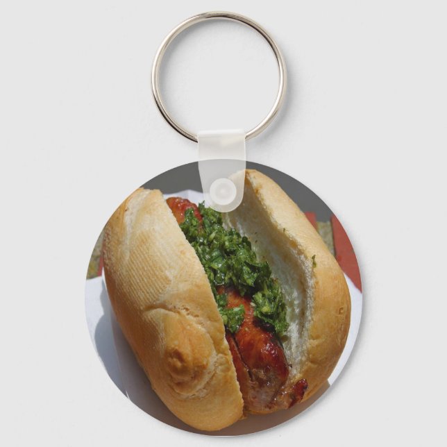 Porte-clés Porte - clé Hot Dog (Recto)