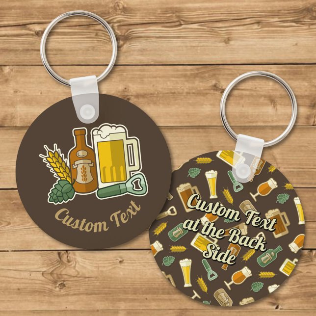 Porte-clés Porte - clé Icônes de bière (Créateur téléchargé)