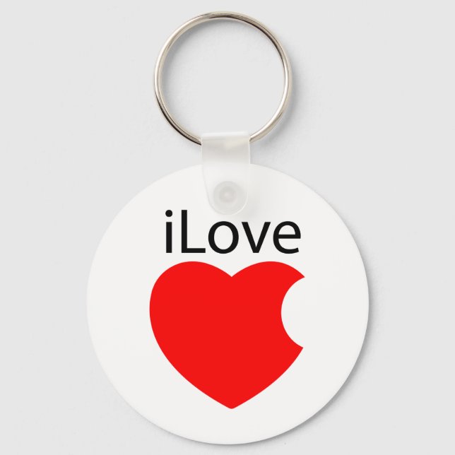 Porte-clés porte - clé iLove (Recto)