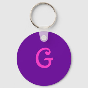 Porte-clés Porte - clé initial "G"