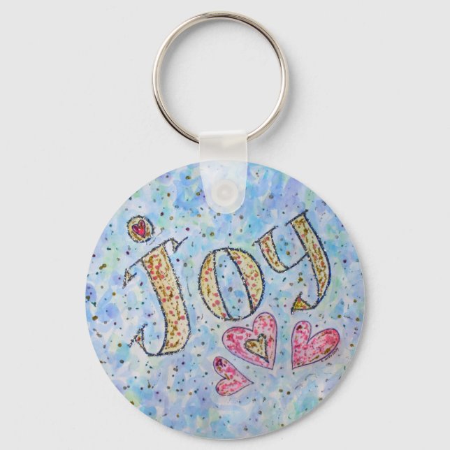 Porte-clés Porte - clé Inspirationnel "Joy" (Recto)