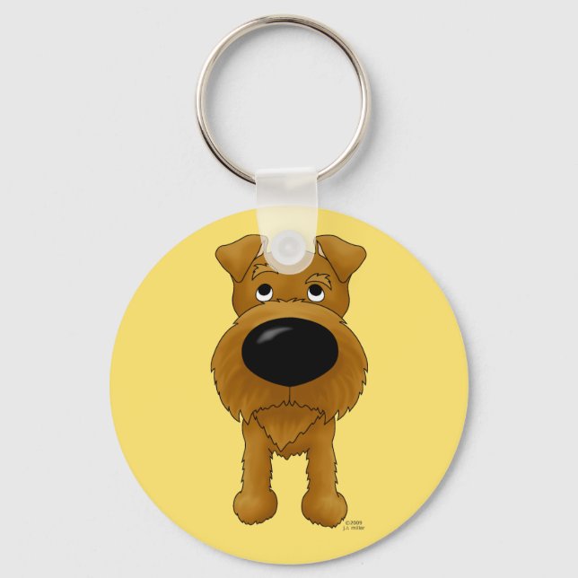 Porte-clés Porte - clé irlandais Terrier (Recto)