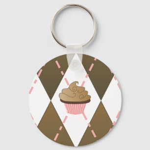 Porte-clés Porte - clé Jacquard Cupcake