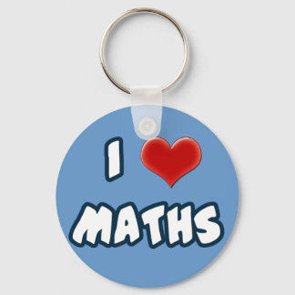 Porte-clés Porte - clé J'AIME LA MATH