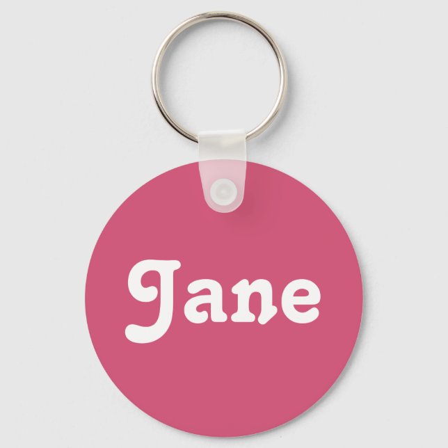 Porte-clés Porte - clé Jane (Recto)