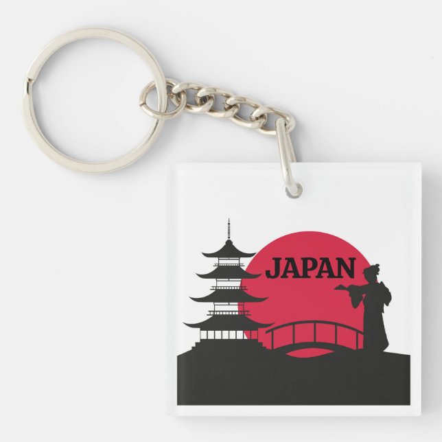 Porte-clés Porte - clé japonais (Devant)