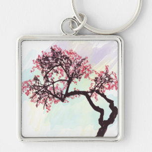 Porte-clés Porte - clé japonais de fleur de cerisier