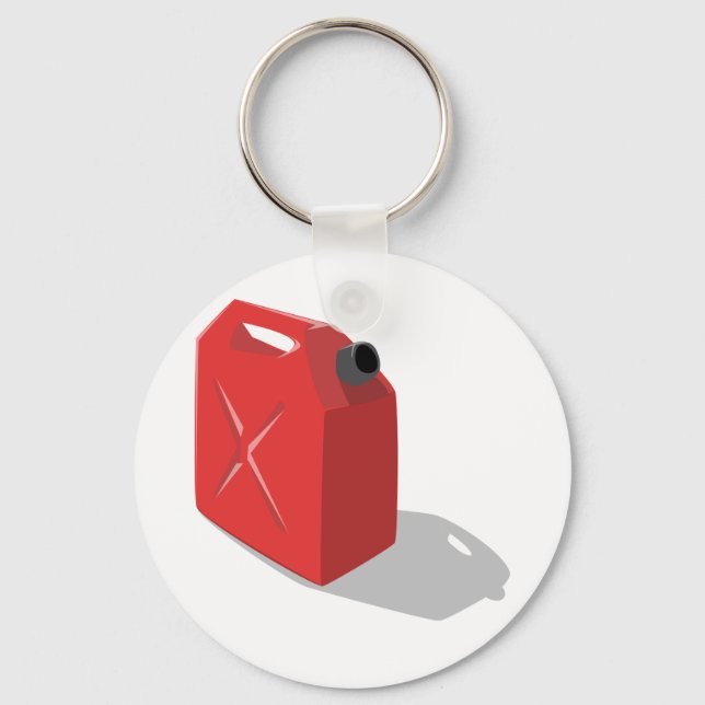 Porte-clés Porte - clé Jerrican Rouge (Recto)