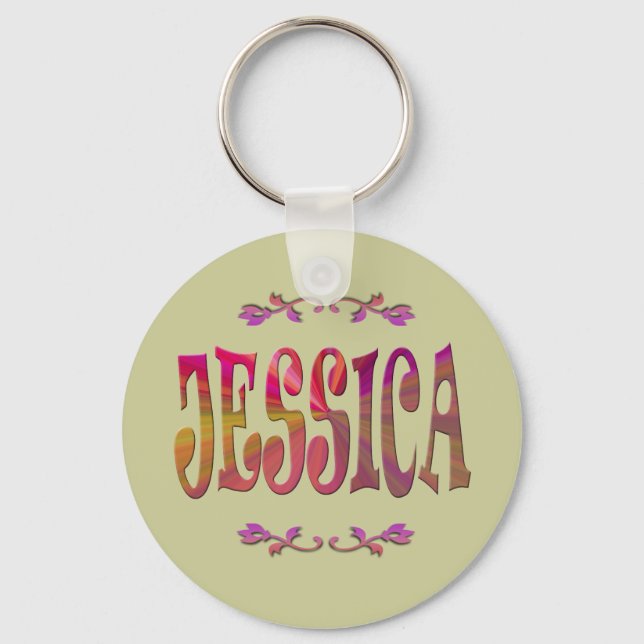 Porte-clés Porte - clé Jessica (Recto)